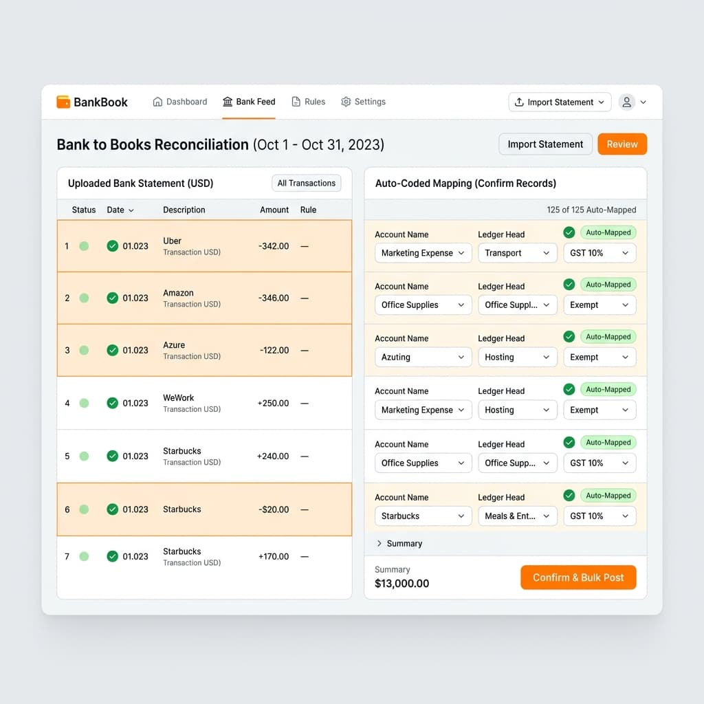 Bank to Books preview